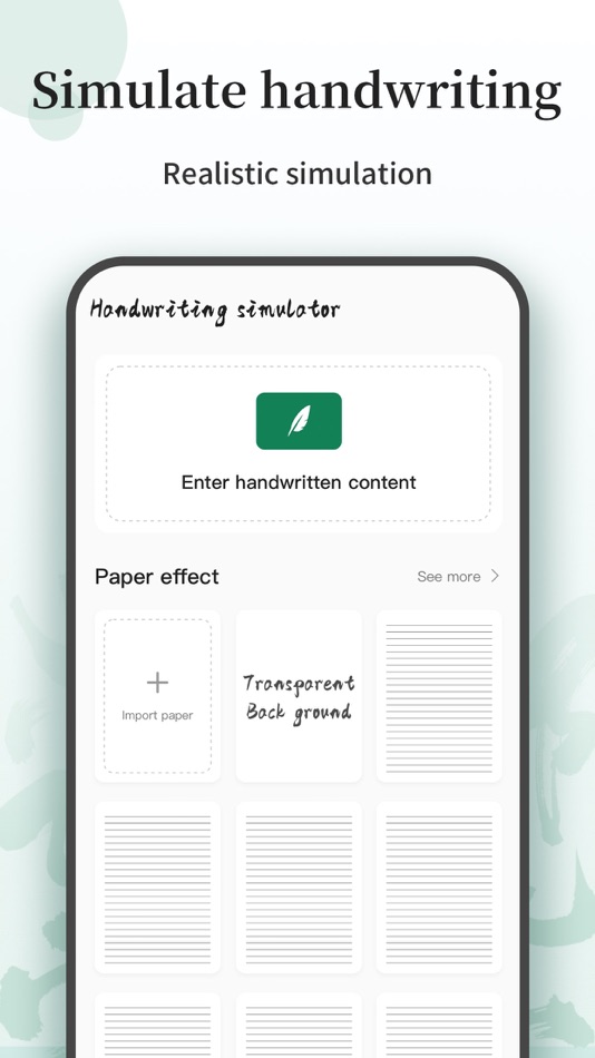 #1. Writer-Handwritten notes (iOS) 由: 广州盈锋智能软件技术有限公司