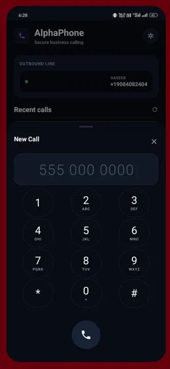 AlphaPhone screenshot 3
