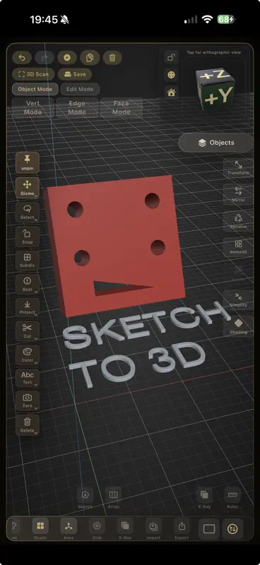 Forma3D - Modélisation 3D screenshot 6 of 10