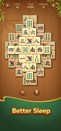 Captura de pantalla de Vita Mahjong Wood en iPhone 5