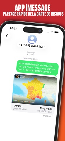 Risque FDF iPhone screenshot 7