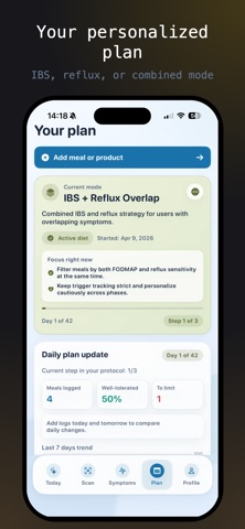 IBS & Reflux Diet Planner screenshot
