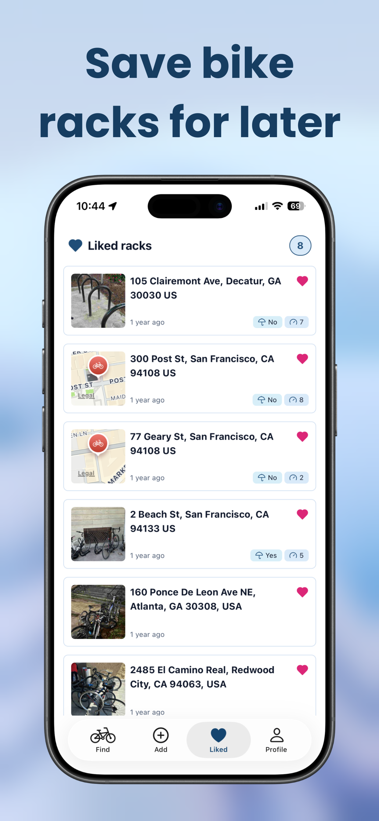 Bike Rack Finder screenshot 4