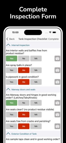 Inspection & Checklist - QAQC Screenshot 2 of 4