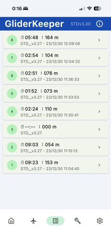 GliderKeeper App screenshot