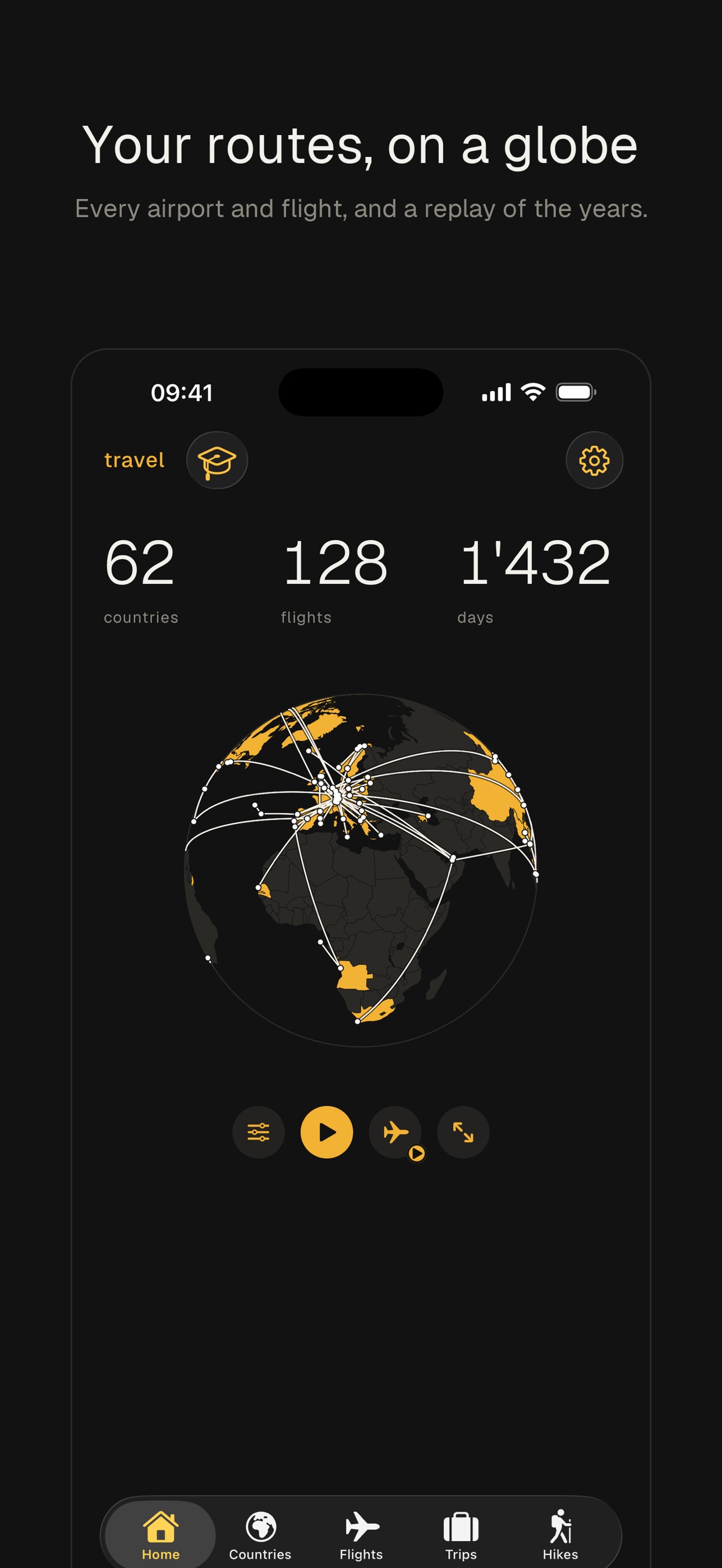 Screenshot 2 of Travel: Stats tracker