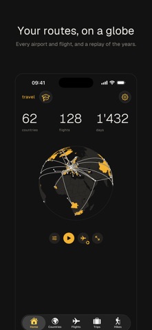 Travel: Stats tracker Screenshot 2 of 7