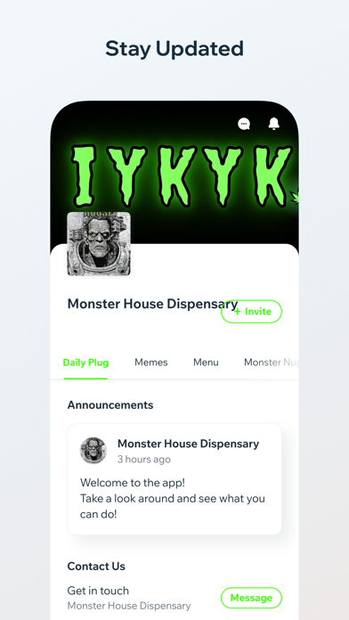 Monster House Dispensary Screenshot