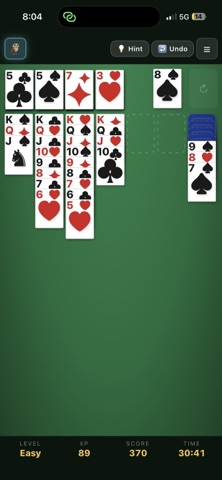 Solitaire (no ads) Screenshot 2 of 4