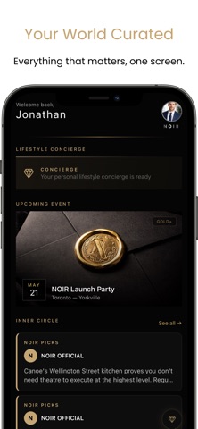 NOIR Members screenshot