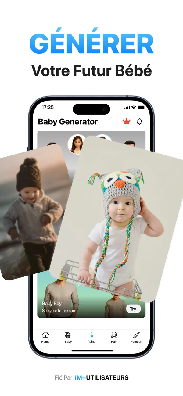 Screenshot #2 pour Age Swap: AI Face Aging App