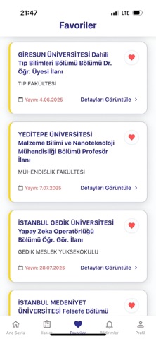 Akademik Radar screenshot