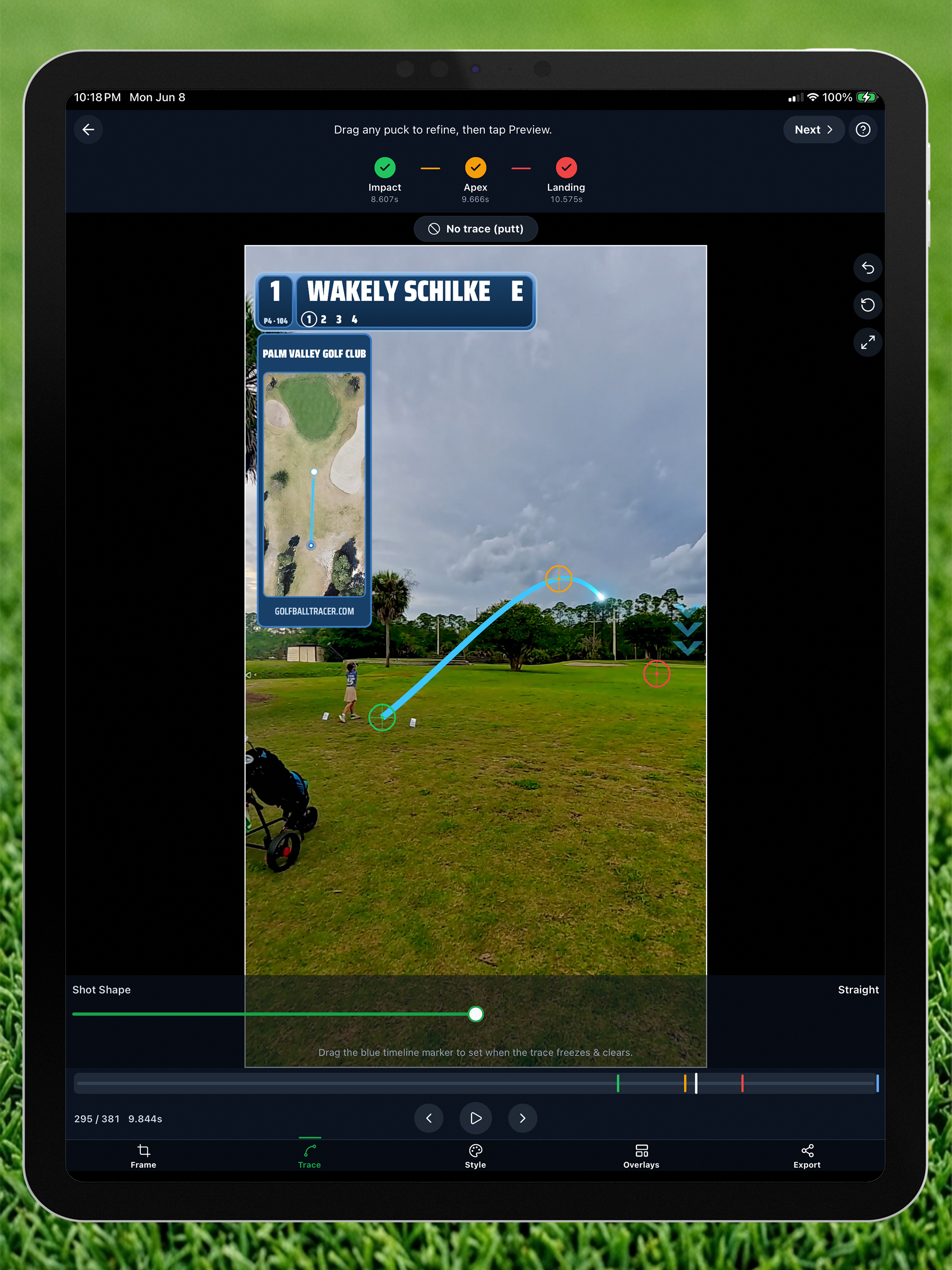 Golf Ball Tracer