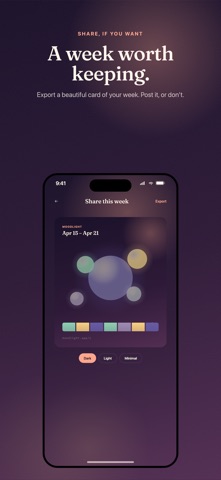 MoodLight - Gentle Mood Diary Screenshot 6 of 6