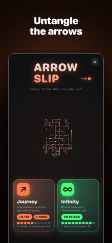Arrow Slip: Tap Puzzle screenshot 1