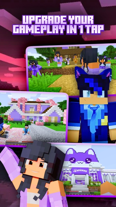 Aphmau & Aaron Mods Minecraft Screenshot
