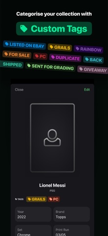 Binder: TCG & Sports Cards iPhone screenshot