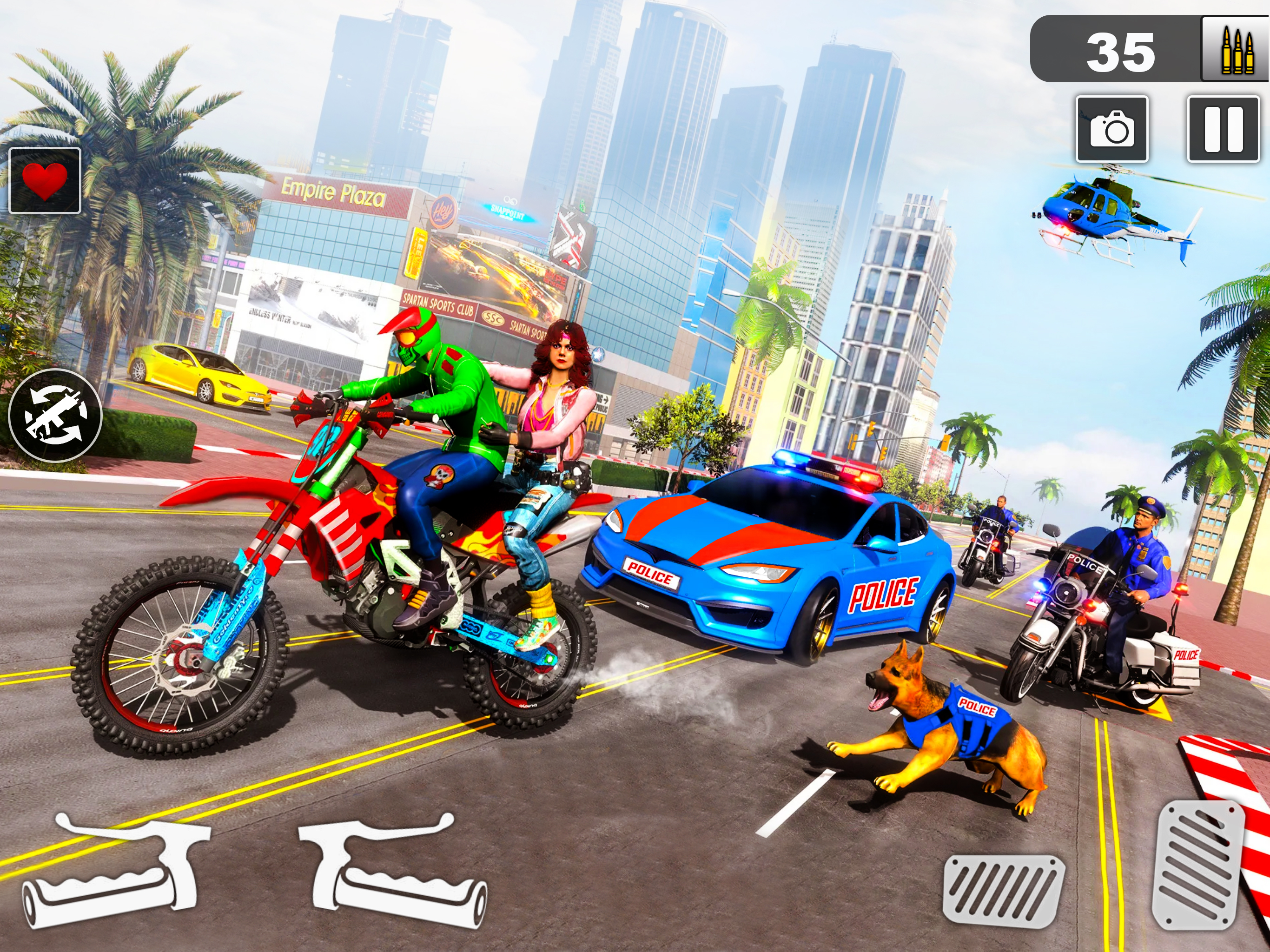 Police Moto Bike Chase Crime screenshot 9