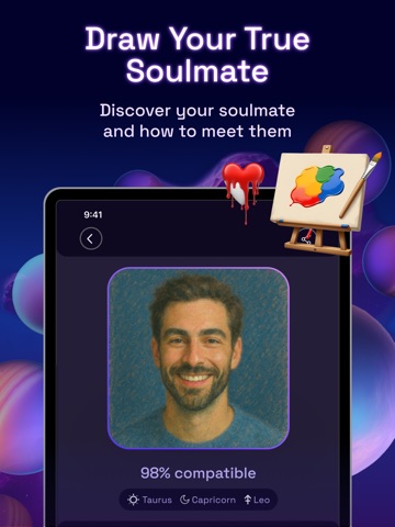 Astro Map: Astrology Soulmate iPad screenshot