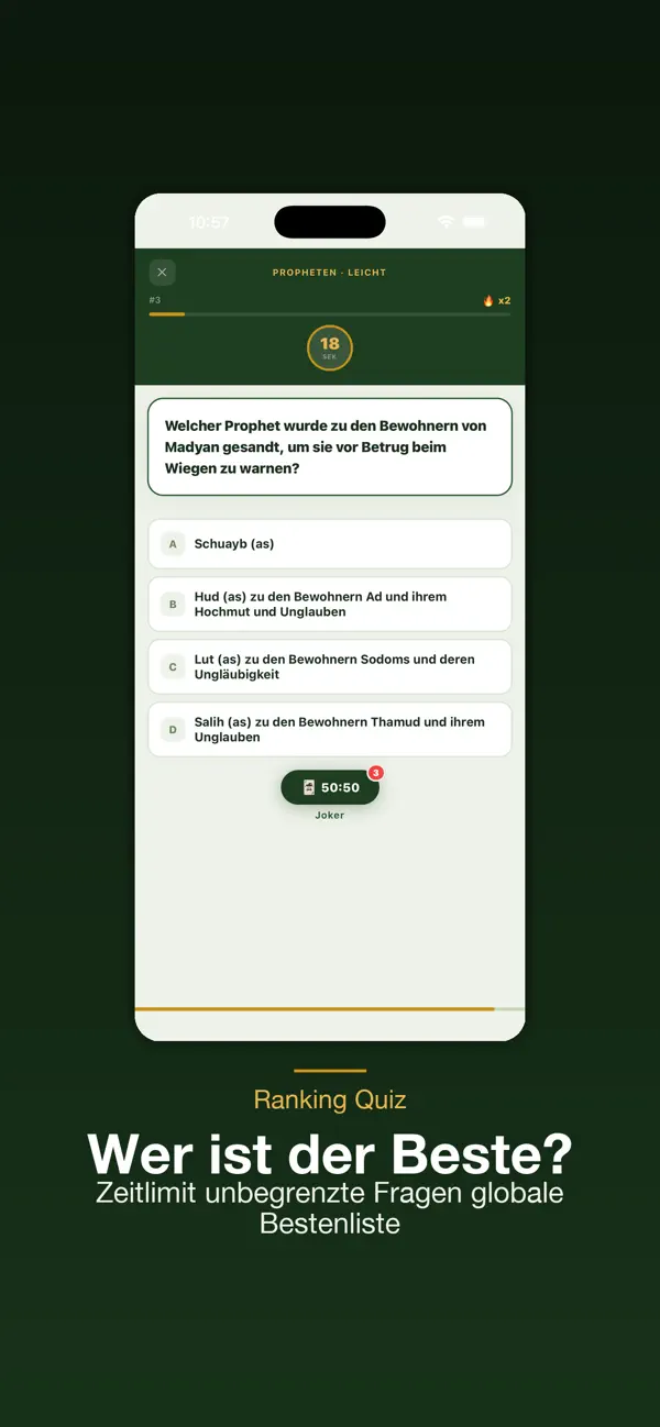 Screenshot #3 pour Deen Quest - Islam Quiz