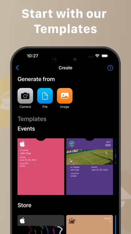 Screenshot 5 di 6 di Passbook - Wallet Pass Creator