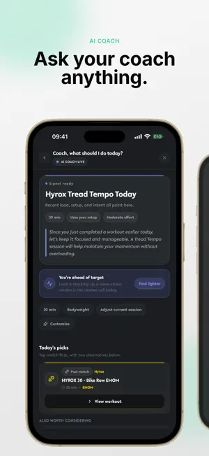 CoreWod: Hybrid Athlete AI screenshot 2