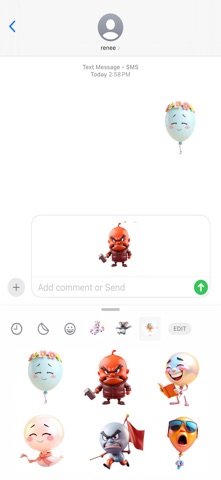 奇幻气球贴纸 screenshot