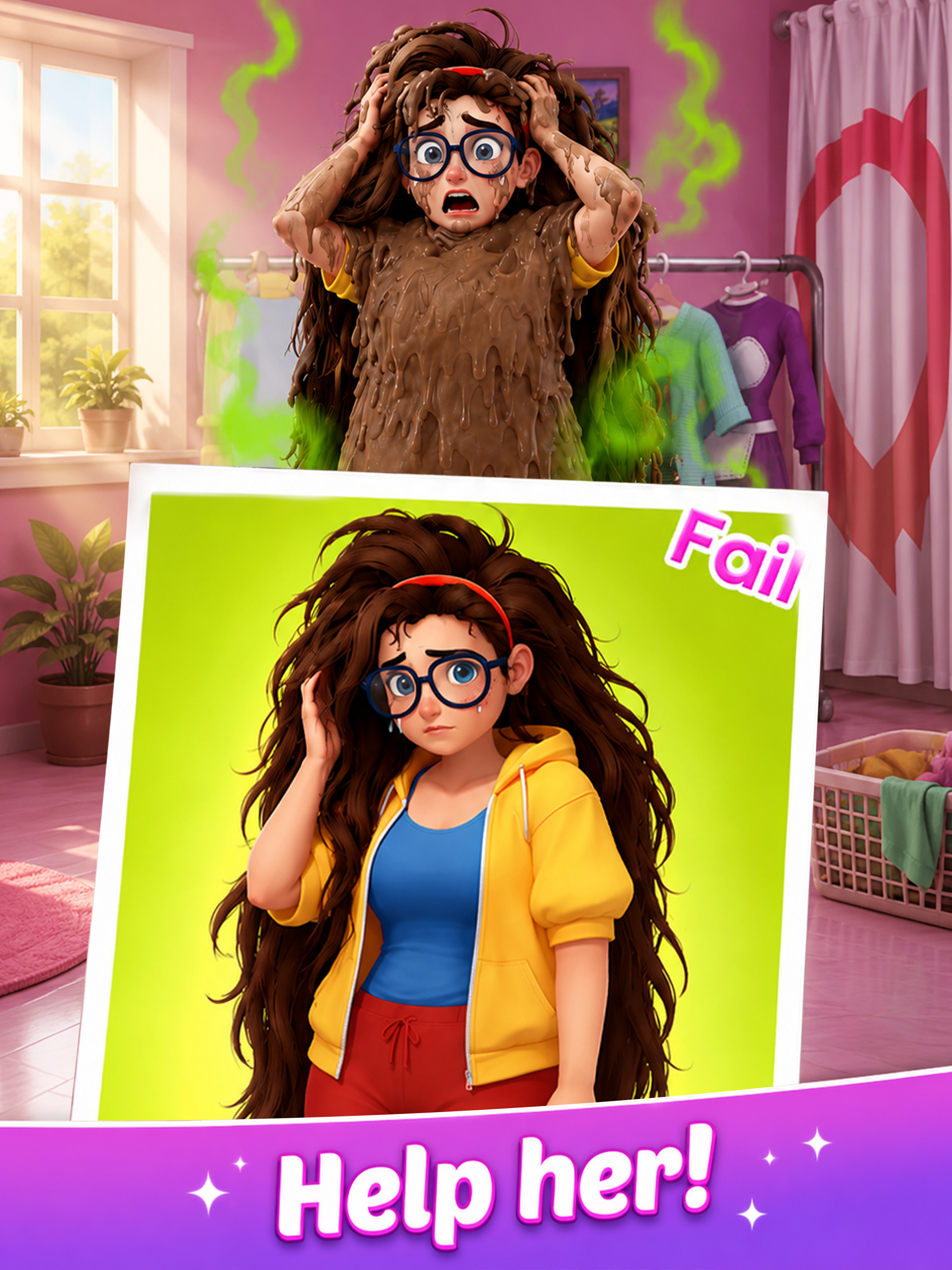 Makeover Queen: Pull the pin screenshot 9