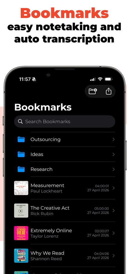 #4. Chapters - Audiobook Player (iOS) De: Mobile Appster