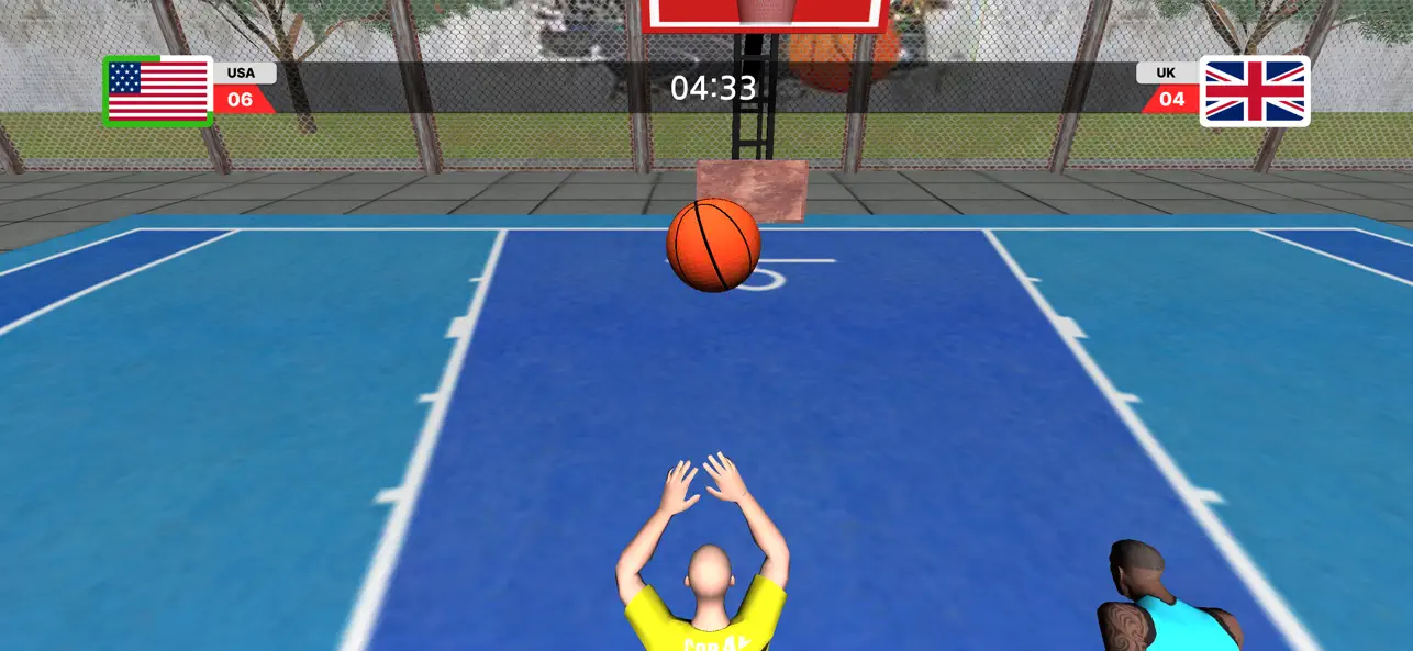 Screenshot #3 pour Basketball Sports Games 2025