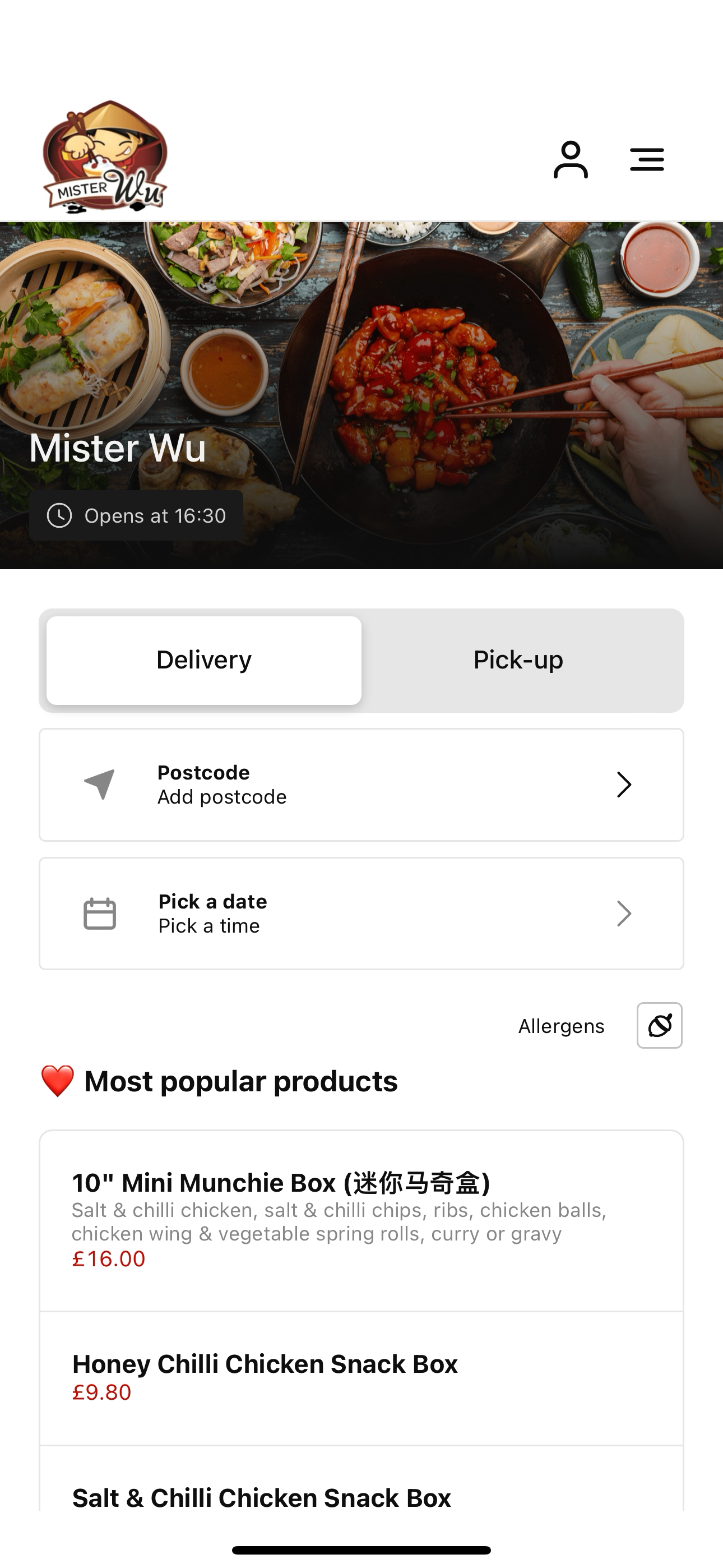 Mr Wu Takeaway Coleraine