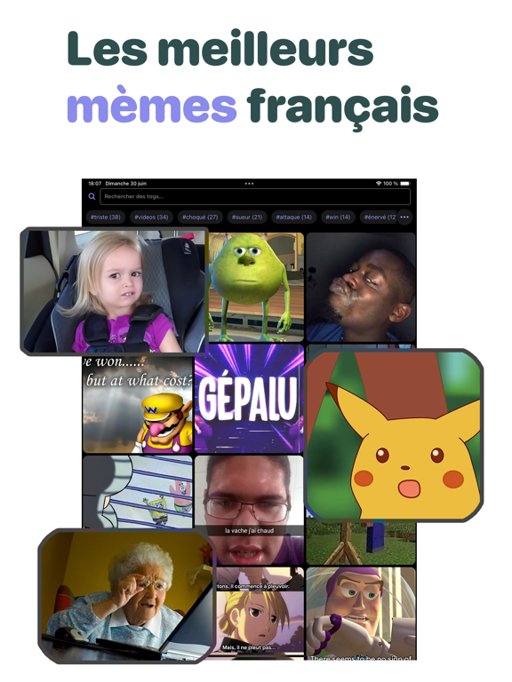 Memes Francais - Générateurのおすすめ画像1