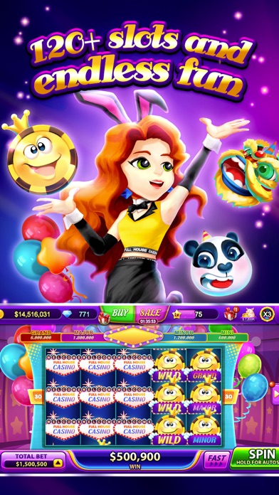 Full House Casino: Slots Game Screenshot