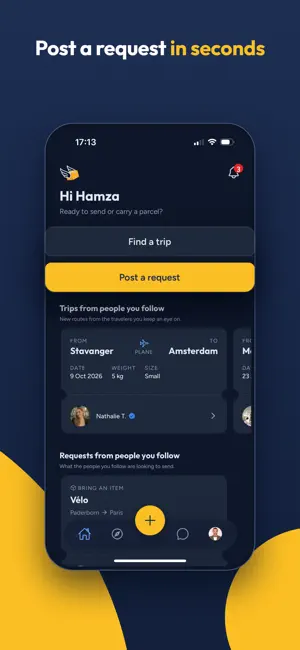 Colia: Parcel with a traveler screenshot 2
