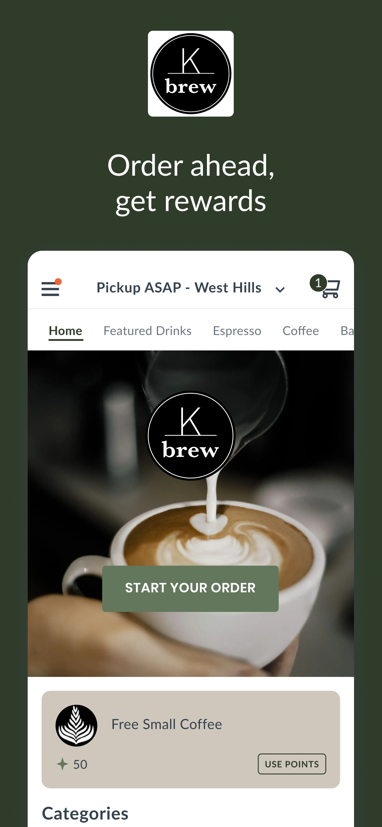 K Brew Coffee & Bagels