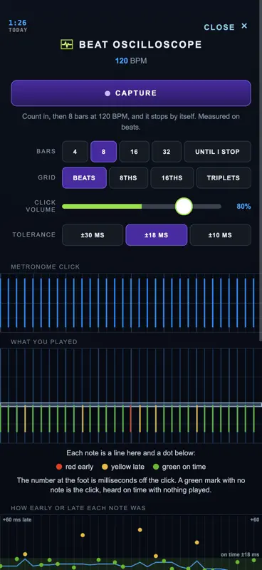 Accelerating Metronome screenshot 8 of 10