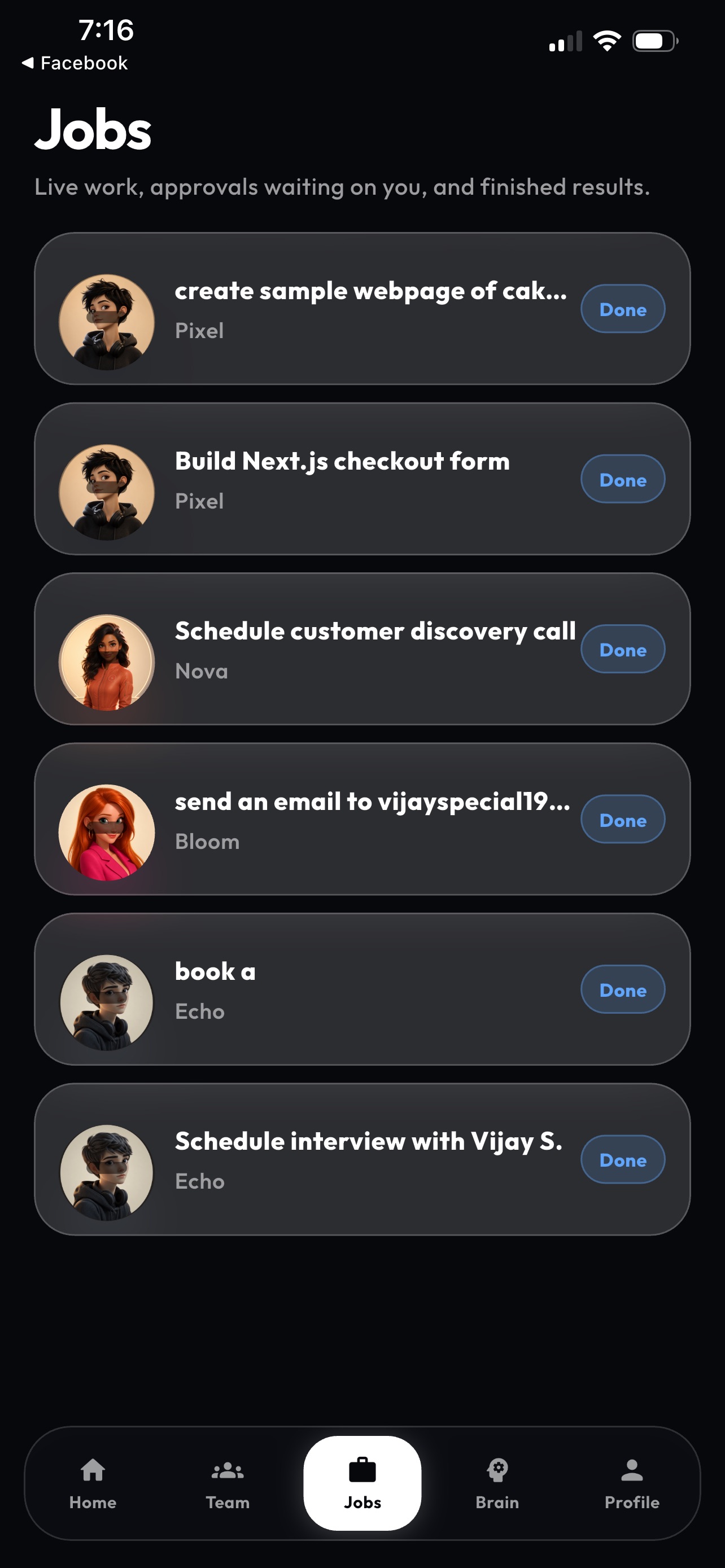 Screenshot 6 of AGI : AI Employee