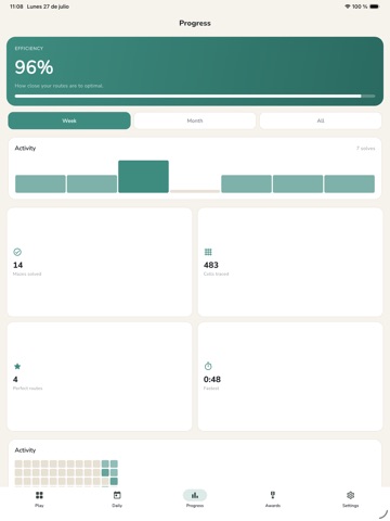 Trazen: Zen Maze & Labyrinth iPad screenshot