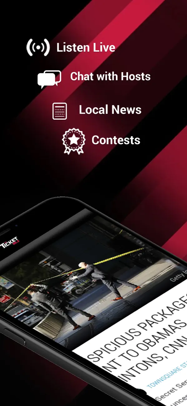 Screenshot #1 pour 95.3 The Ticket