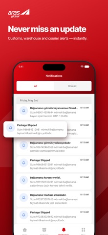 Arasglobal: Parcel Delivery Screenshot 2 of 7