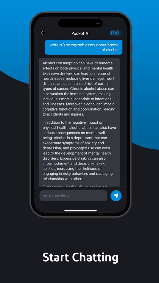 #7. Pocket AI - Ask Smart Chatbot (iOS) 由: Berkan Eksioglu