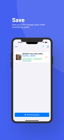 PocketVid - 视频压缩器 screenshot