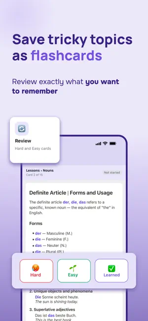 GrammKlar: German Grammar screenshot 3