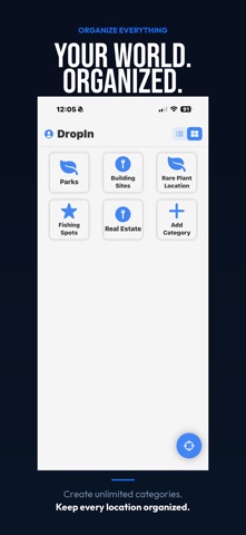 DropIn: Location Services iPhone screenshot