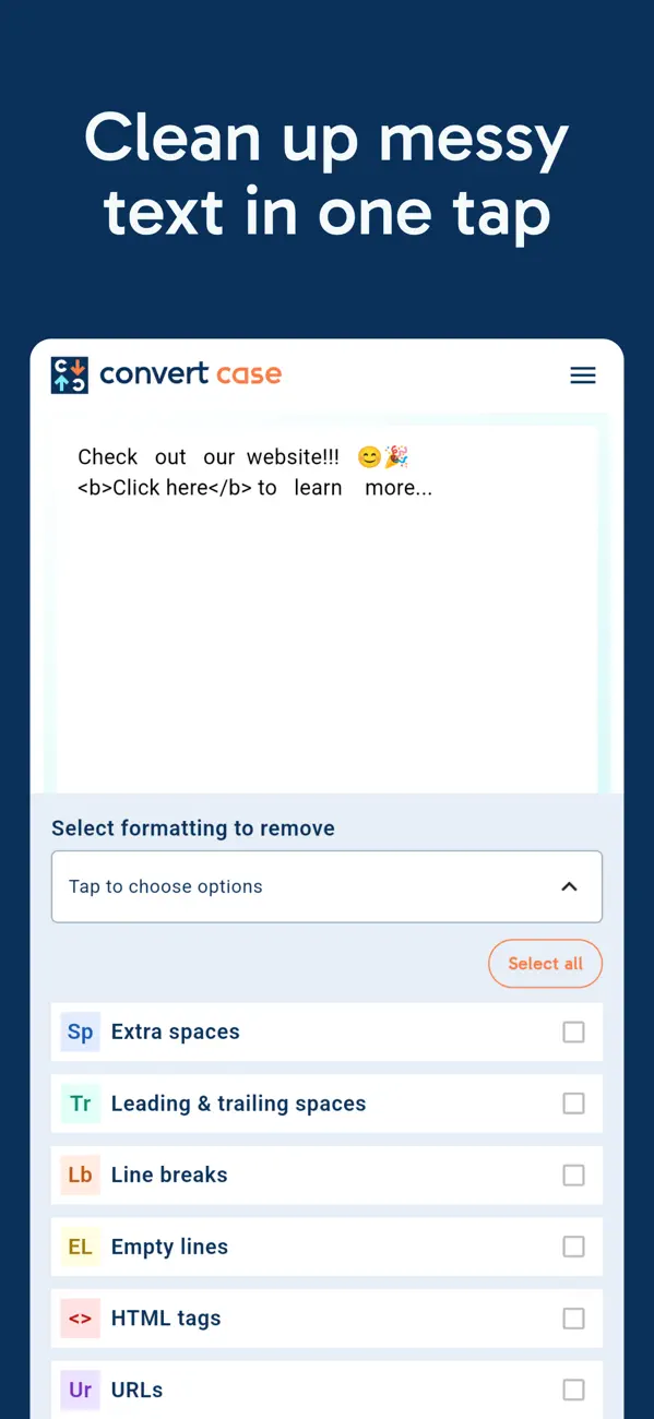 Screenshot #3 pour Convert Case