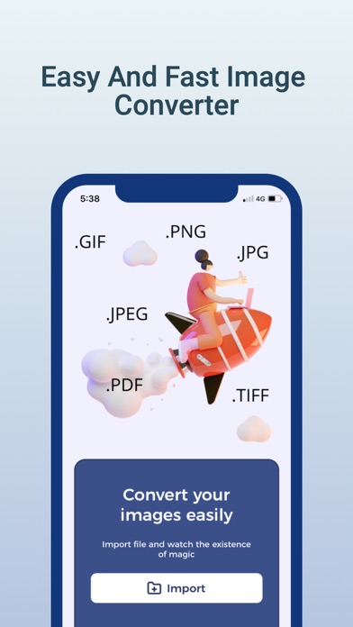 Convert to PDF - Image to PDF iPhone screenshot 1 - Productivity app