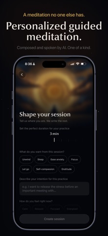 Settl: Meditation & Breathwork iPhone screenshot