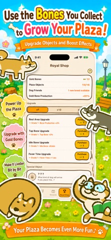 Shiba Inu Kingdom: Clicker iPhone screenshot