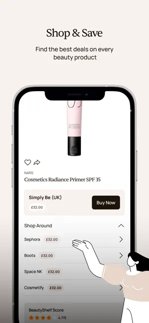 BeautyShelf: Beauty & Skincare iPhone screenshot 5