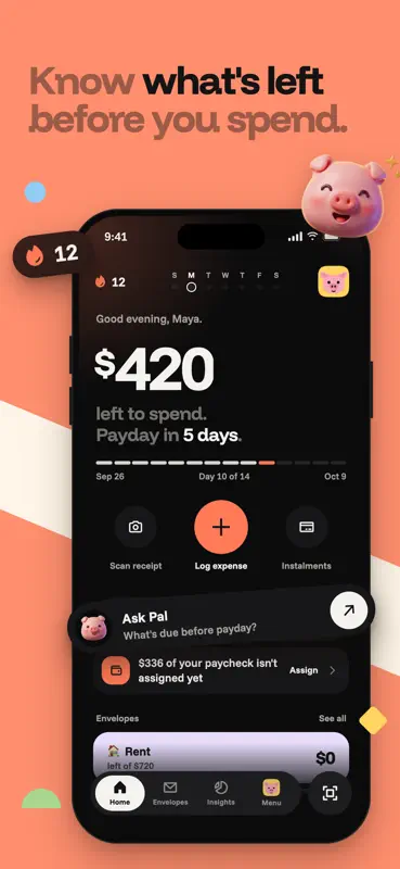 PocketPal Budget screenshot 1 of 9